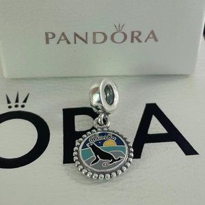 Pandora Alaska Sea Lion Dangle Charm Pendant with Pandora Box